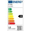 Taśma LED V-TAC SMD2835 840LED 24V IP20 5mb 12W/m VT-2835 168 4000K 1680lm